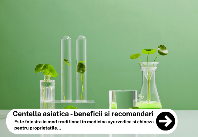 Centella asiatica - un ingredient în trend